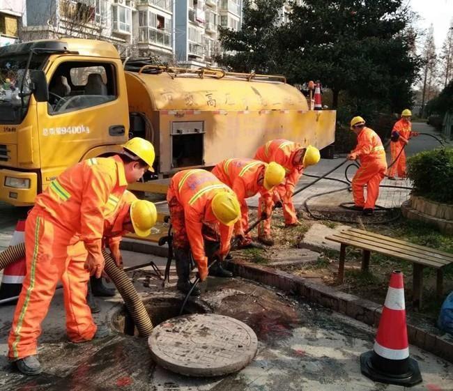 镇平市政管道清淤